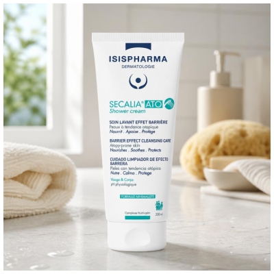Isispharma Secalia ATO Krema za prhanje z učinkom bariere 200 ml
