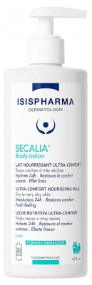 Isispharma Secalia Body lotion Lait Nourrissant Ultra-Confort 400 ml