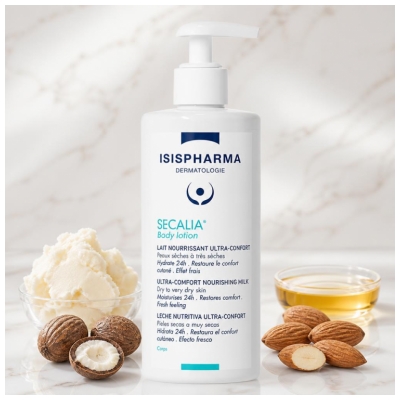 Loțiune de corp Isispharma Secalia Lait Nourrissant Ultra-Confort 400 ml