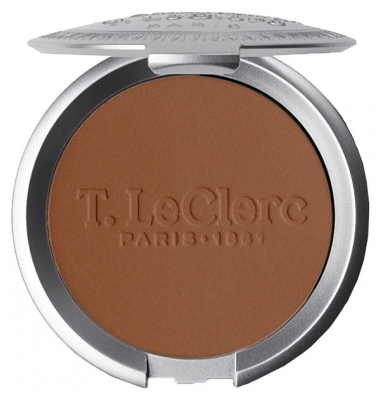 T.Leclerc La Poudre Compacte Dermophile Formule Soin 9 g - Barwa: 15 - Kasztan
