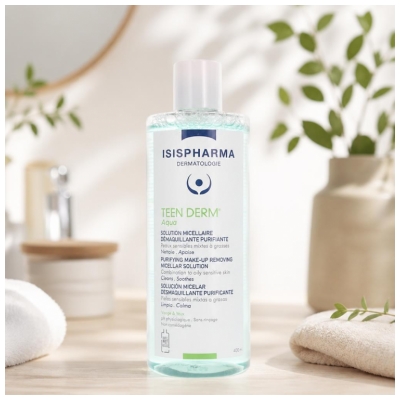 Isispharma Teen Derm Aqua Čisticí micelární roztok 400 ml