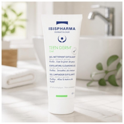 Isispharma Teen Derm Gel Curățare Exfoliant 40 ml