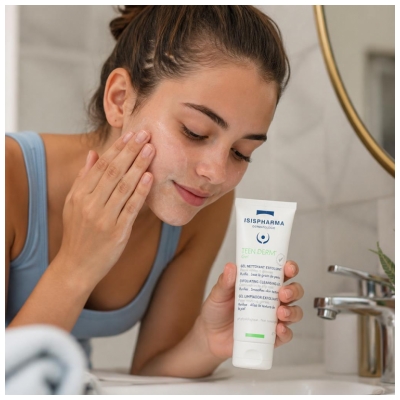 Isispharma Teen Derm Gel Curățare Exfoliant 40 ml