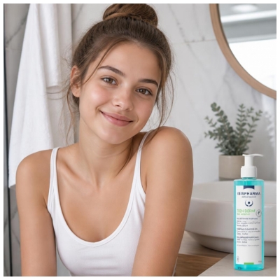 Isispharma Teen Derm Gel Sensitive Čistící gel pro citlivou pleť se sklonem k akné 250 ml