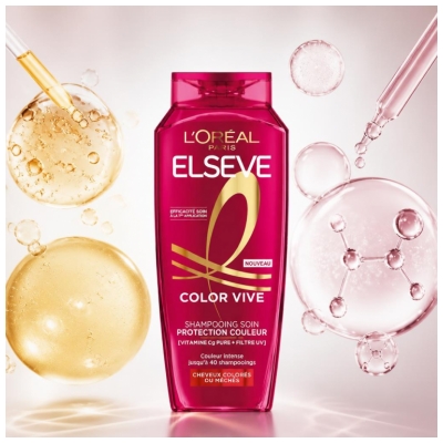 L'Oréal Paris Elseve Color Vive Krāsu Aizsardzības Šampūns 300 ml