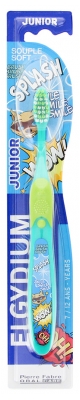 Elgydium Junior Escova de Dentes Splash 7/12 Anos - Cor: Verde