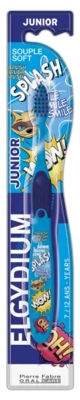 Elgydium Junior Escova de Dentes Splash 7/12 Anos - Cor: Azul
