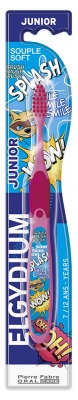 Elgydium Junior Escova de Dentes Splash 7/12 Anos - Cor: Rosa