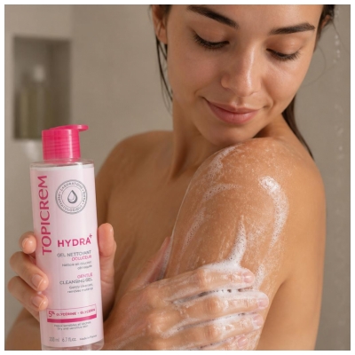 Topicrem Ultra-Hydratační Čisticí Jemný Gel 200 ml