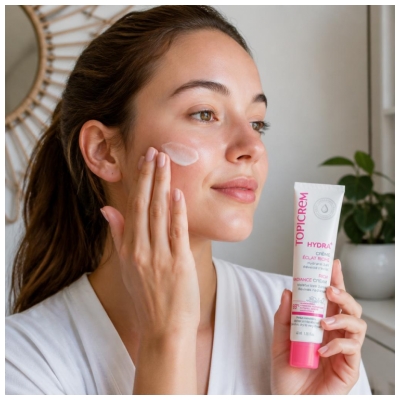 Topicrem HYDRA+ Crema Hidratantă Luminozitate Bogată 40 ml