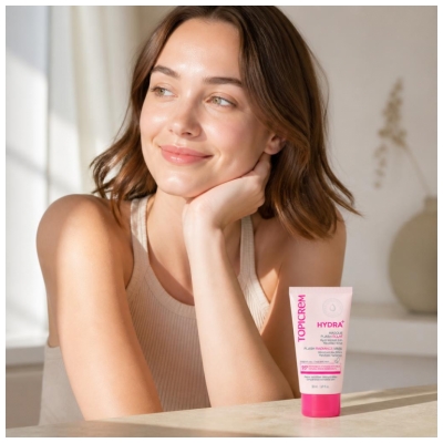 Topicrem HYDRA+ Återfuktande och Lystergivande Mask 50 ml
