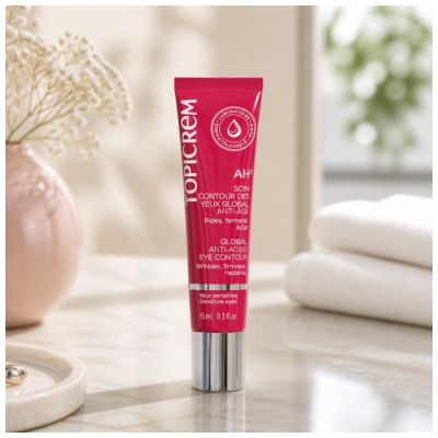 Topicrem AH3 Global Anti-Age Nega za predel okoli oči 15 ml
