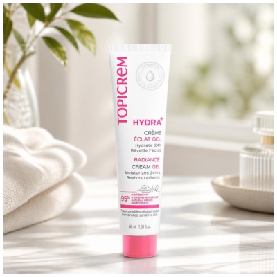 Topicrem HYDRA+ Gelée Hydratante Éclat 40 ml