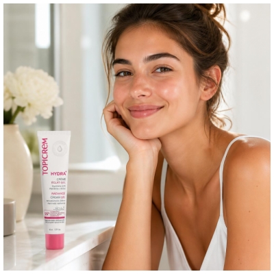Topicrem HYDRA+ Gelée Hydratante Éclat 40 ml