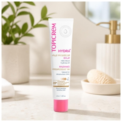 Topicrem Hydra+ Hâle Progressif Éclat 40 ml
