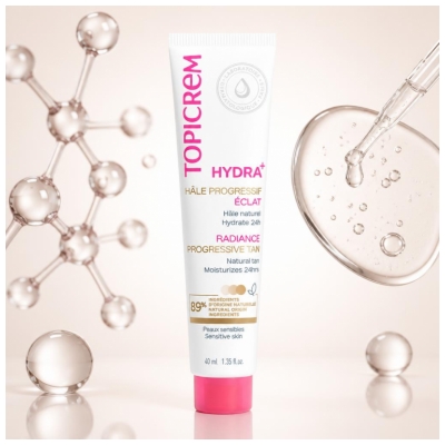 Topicrem Hydra+ Postopna Porjavelitvena Sijaj 40 ml