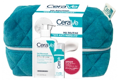 CeraVe Gel Espumante Anti-Imperfeições 236 ml + Sérum Retinol Anti-Marcas 30 ml