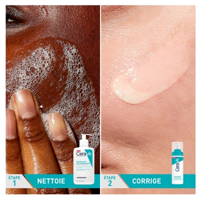 CeraVe Gel Moussant Anti-Imperfections 236 ml + Sérum Rétinol Anti-Marques 30 ml