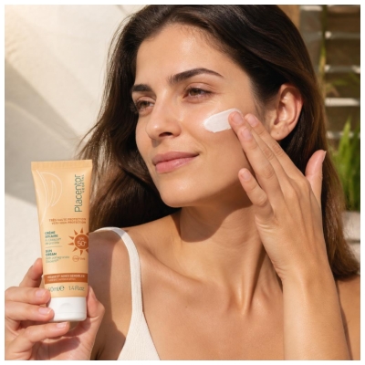 Placentor Végétal Aurinkovoide Kasvot ja Herkät Alueet SPF50 40 ml