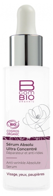 BcomBIO Sérum Absolu Ultra Concentré Visage, Yeux et Paupières Bio 30 ml