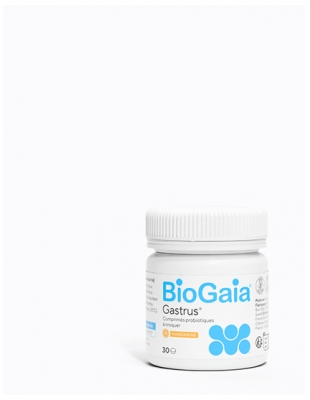 BioGaia Gastrus Žvýkací Probiotické Tablety 30 Tablet