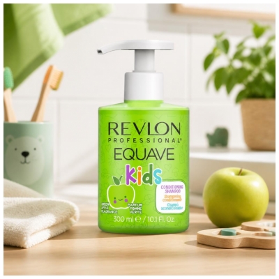 Revlon Professional Equave Kids Shampoo Conditioner Groene Appel 300 ml