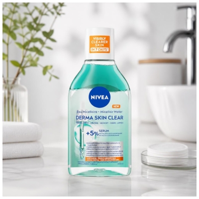 Nivea Derma Skin Clear Micellar Water 400 ml