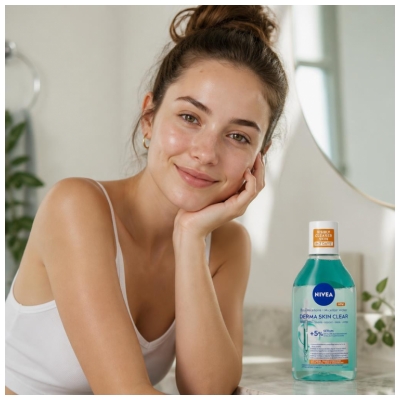 Nivea Derma Skin Clear Micellar Water 400 ml