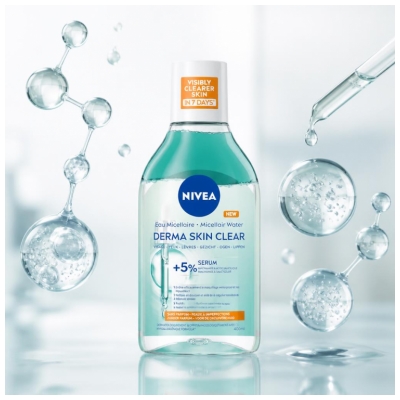 Nivea Derma Skin Clear Micellar Water 400 ml