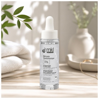 Ser Hialuronic Hidratant și Anti-Îmbătrânire MKL Green Nature 30 ml