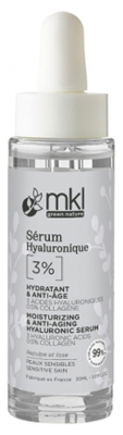 Ser Hialuronic Hidratant și Anti-Îmbătrânire MKL Green Nature 30 ml