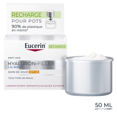 Rellenador de Hialurón Eucerin + 3x Effect Tratamiento de Día SPF30 50 ml