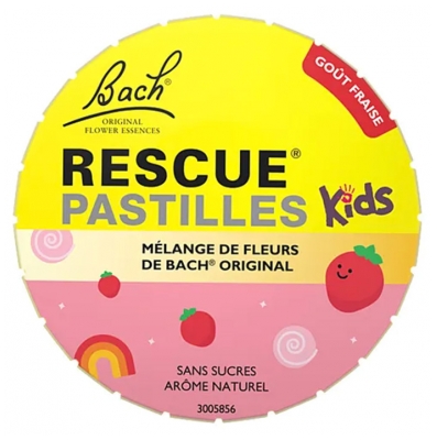 Pastile Rescue Bach Kids Căpșuni 50 g
