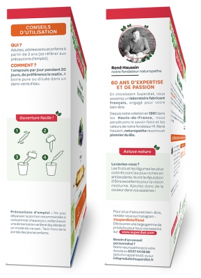 Superdiet Myrtille Bio 20 Ampoules