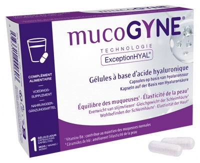 Mucogyne Hyaluronsyre 28 Kapsler
