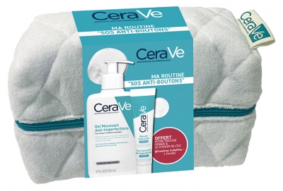 Gel Espumante Anti-Imperfeições CeraVe 236 ml + Cuidado Concentrado Anti-Imperfeições 40 ml