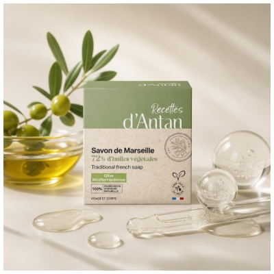 Recettes D'Antan Marseillezeep 72% 200g Brood