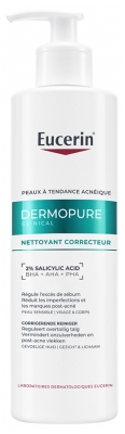 Eucerin DermoPure Clinical Gel de Limpeza Ação Tripla 400 ml
