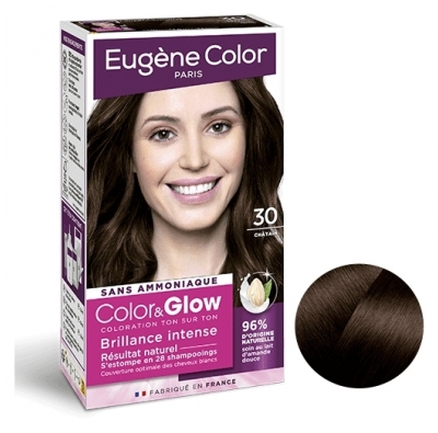 Eugène Color Color & Eclat Les Naturelles - Coloração creme permanente - 24 LOIRO DOURADO