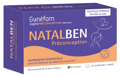 Effik Natalben Pré-concepção 60 Cápsulas