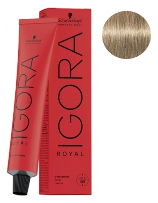 Coloração Permanente Schwarzkopf Igora Royal 60 ml - Cor: 8-0 Louro claro natural