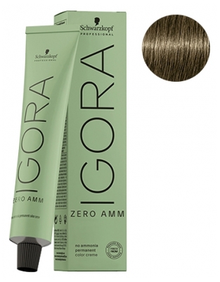 Schwarzkopf Permanente Haarfarbe Igora Zero Amm 1-0 Naturschwarz - Haarfärbung: 5-0 Hellkastanienbraun Natur