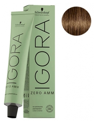 Schwarzkopf Permanente Haarfarbe Igora Zero Amm 1-0 Naturschwarz - Haarfärbung: 5-67 Hellkastanienbraun Kupferbraun