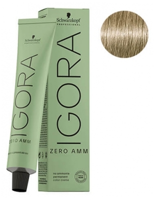 Schwarzkopf Permanente Haarfarbe Igora Zero Amm 1-0 Naturschwarz - Haarfärbung: 7-0 Mittelblond Natural