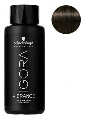 Vopsea semi-permanentă Schwarzkopf Igora Vibrance 60 ml - Culoare: 5-0 Castan natural deschis