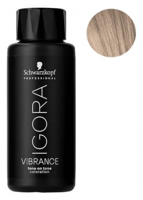 Schwarzkopf Semipermanente Haarfarbe Igora Vibrance 10-5 Pastell Sanft Golden - Haarfärbung: 9-12 Sehr helles Blond Aschgrau Rauchig