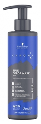 Mascarilla Pigmentante Chroma ID Schwarzkopf 300 ml - Coloración: Azul