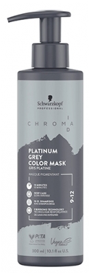 Mascarilla Pigmentante Chroma ID Schwarzkopf 300 ml - Coloración: Gris platino