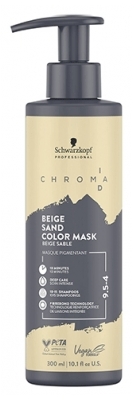 Mascarilla Pigmentante Chroma ID Schwarzkopf 300 ml - Coloración: Beige arena