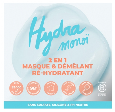 Energie Fruit 2en1 Masque Démêlant Hydratant à l'Huile de Monoï et Macadamia 300 ml